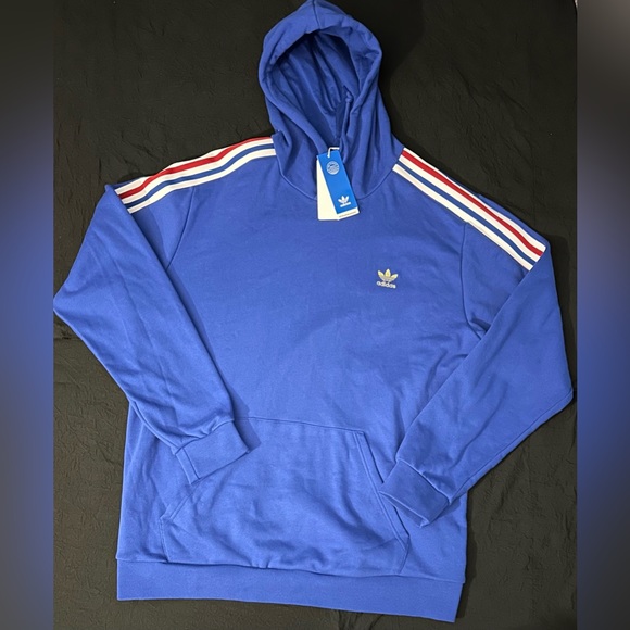 ADIDAS 3-STRIPES HOOD SIZE (XL) - Picture 1 of 7